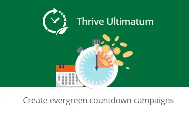 thrive themes thrive ultimatum countdown timers